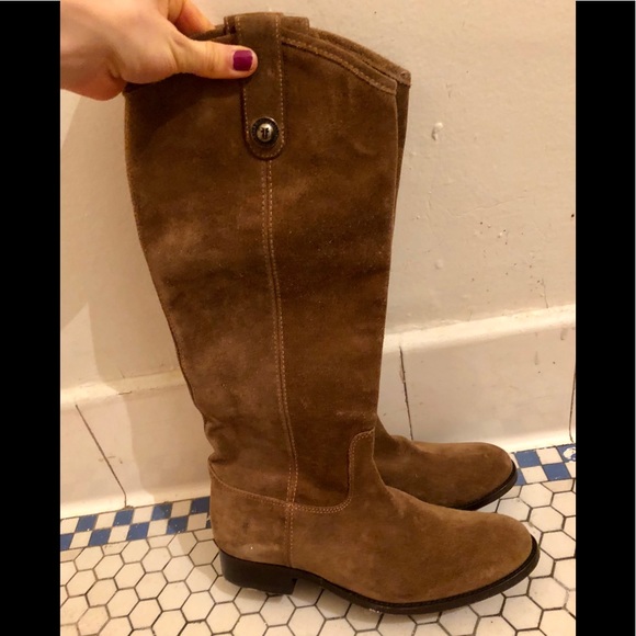 Frye Shoes - Frye Melissa under-the-knee Suede Boots